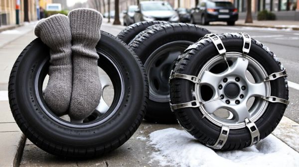 Top choix entre chaussettes et chaînes pour pneus 195/55 r16
